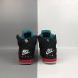 Air Jordan 5 Top 3 Black Fire Red Grape Ice New Emerald