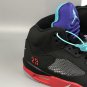 Air Jordan 5 Top 3 Black Fire Red Grape Ice New Emerald