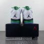 Air Jordan 5 White Lucky Green Black Ice Blue