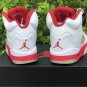 Air Jordan 5 White Pink Foam Gym Red