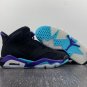 Air Jordan 6 Aqua Black Bright Concord Aquatone