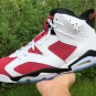 Air Jordan 6 Carmine White Black Carmine