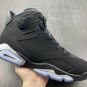Air Jordan 6 Chrome Black Metallic Silver