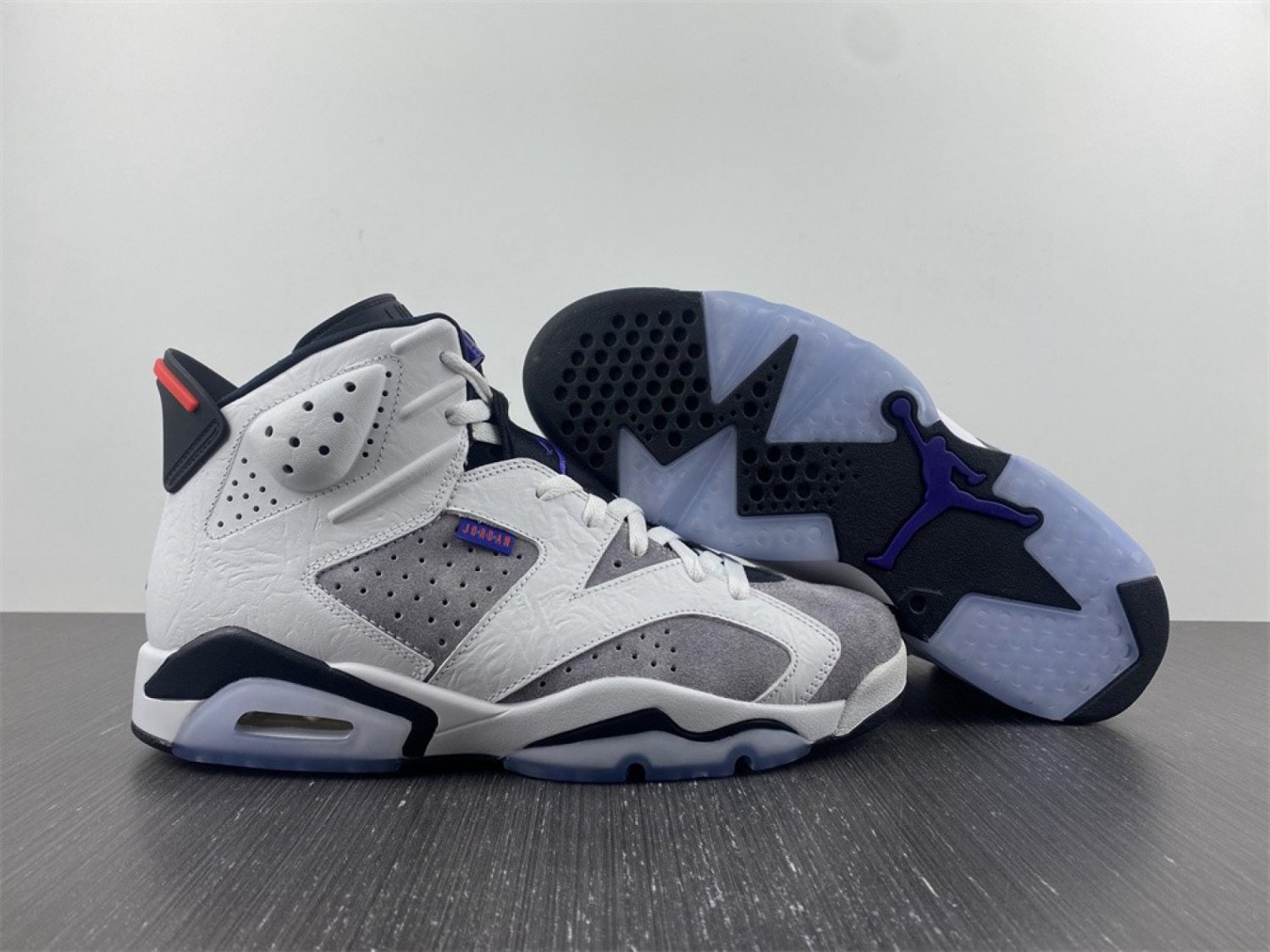 Air Jordan 6 Flint White Black Infrared 23 Dark Concord