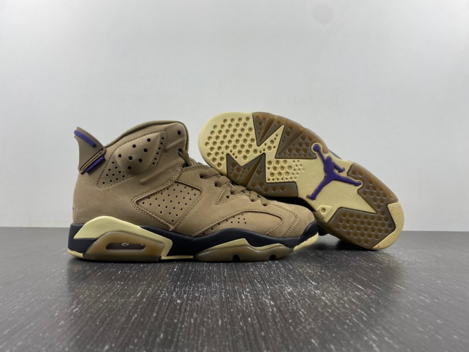 Air Jordan 6 Gore Tex Brown Kelp