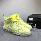 Air Jordan 6 GS Floral Crimson Tint Dynamic Yellow Black White