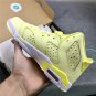 Air Jordan 6 GS Floral Crimson Tint Dynamic Yellow Black White