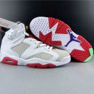 Air Jordan 6 Hare 2020 Neutral Grey White True Red Black