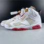 Air Jordan 6 Hare 2020 Neutral Grey White True Red Black