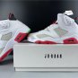 Air Jordan 6 Hare 2020 Neutral Grey White True Red Black