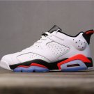Air Jordan 6 Low Infrared White Infrared 23 Black