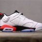 Air Jordan 6 Low Infrared White Infrared 23 Black