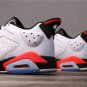 Air Jordan 6 Low Infrared White Infrared 23 Black