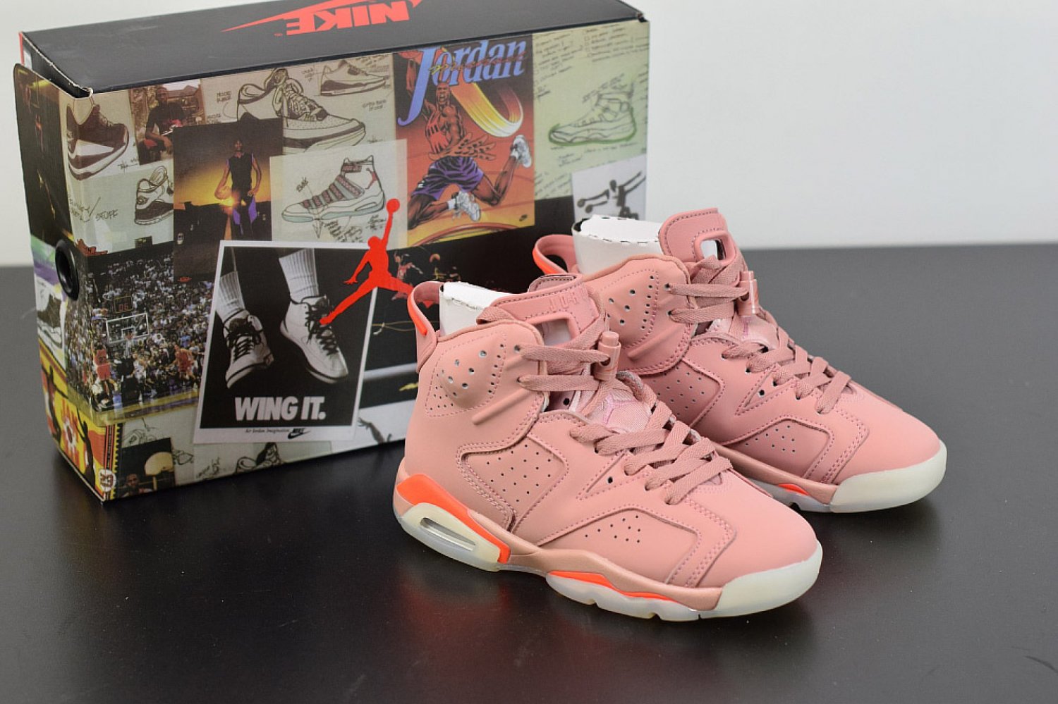 Air Jordan 6 Millennial Pink