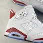Air Jordan 6 Red Oreo White University Red Black