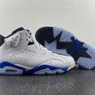 Air Jordan 6 Retro White Sport Blue Black