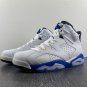 Air Jordan 6 Retro White Sport Blue Black