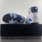 Air Jordan 6 Retro White Sport Blue Black