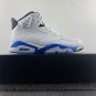 Air Jordan 6 Retro White Sport Blue Black