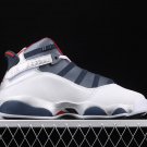 Air Jordan 6 Rings Olympic White Varsity Red Midnight Navy Metallic