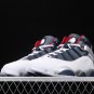 Air Jordan 6 Rings Olympic White Varsity Red Midnight Navy Metallic