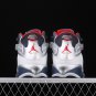 Air Jordan 6 Rings Olympic White Varsity Red Midnight Navy Metallic