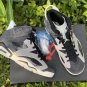 Air Jordan 6 Tech Chrome Black Light Smoke Grey Sail Chrome