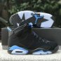 Air Jordan 6 UNC Black University Blue