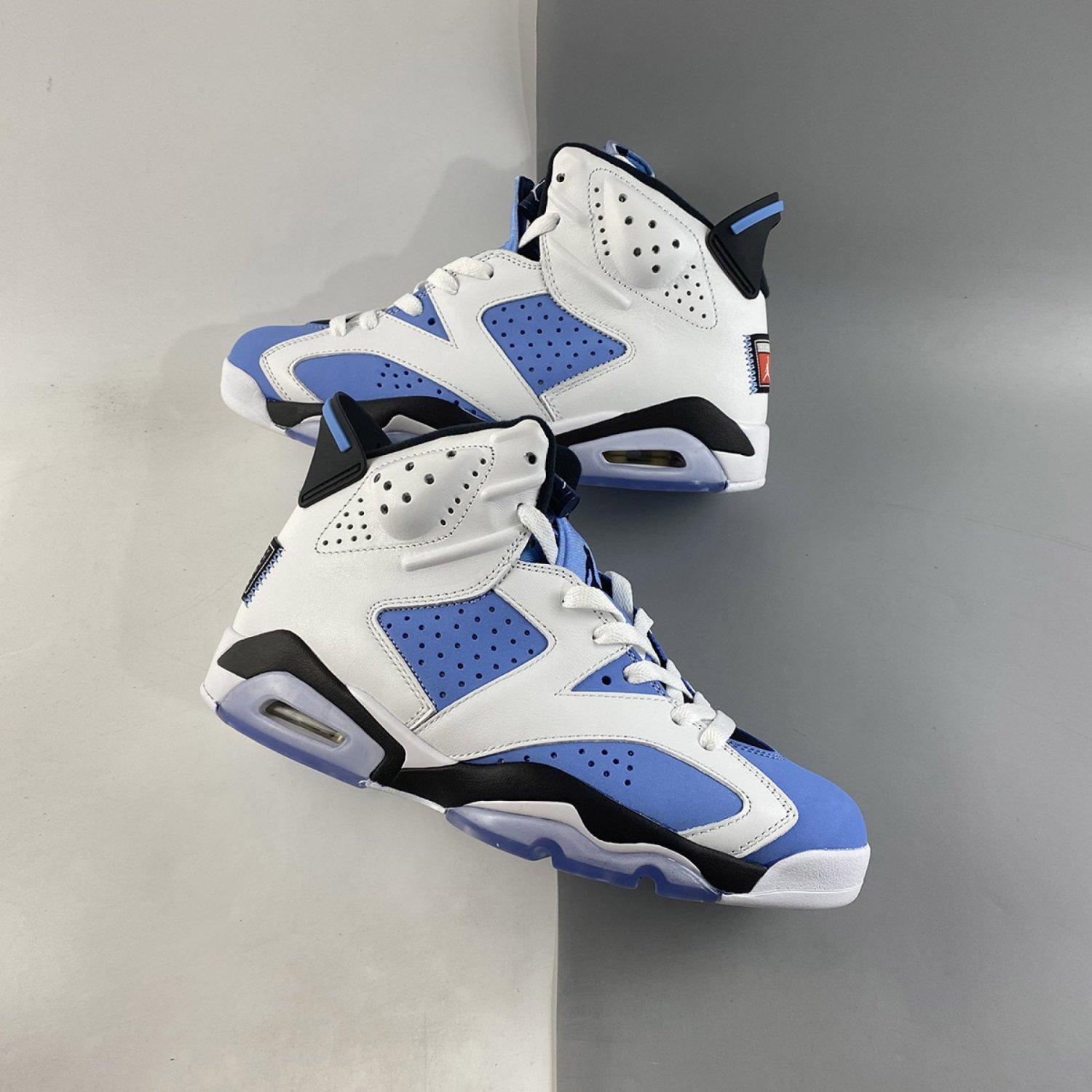 Air Jordan 6 UNC University Blue White College Navy Black