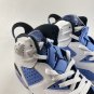 Air Jordan 6 UNC University Blue White College Navy Black