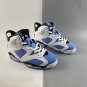Air Jordan 6 UNC University Blue White College Navy Black