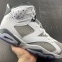 Air Jordan 6 White Medium Grey Cool Grey