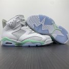 Air Jordan 6 White Pure Platinum Mint Foam