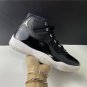Air Jordan 11 &acirc;��25th Anniversary&acirc;�� BlackClear-White-Metallic Silver