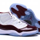 Air Jordan 11 WhiteWine Red