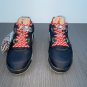 Clot X Air Jordan 5 Low Black Red Volt