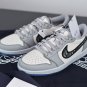 Dior X Air Jordan 1 Low Wolf GreySail-Photon Dust-White