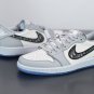 Dior X Air Jordan 1 Low Wolf GreySail-Photon Dust-White