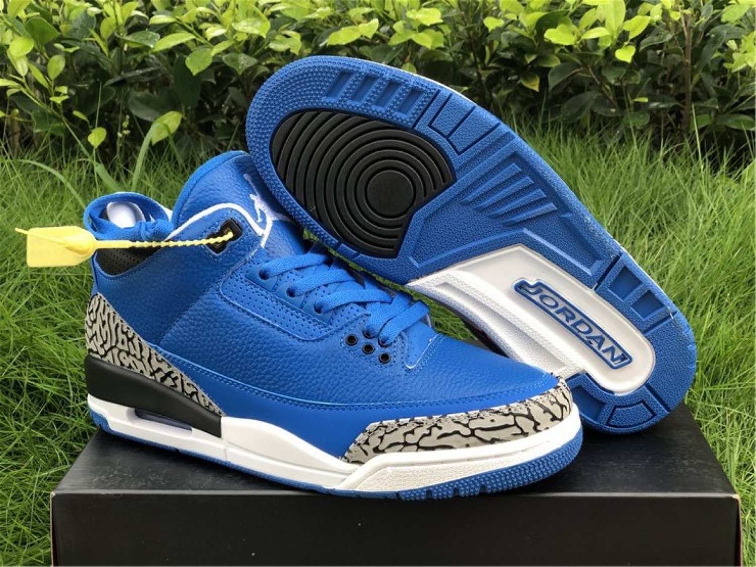 DJ Khaled X Air Jordan 3 Another One Royal Blue White Black