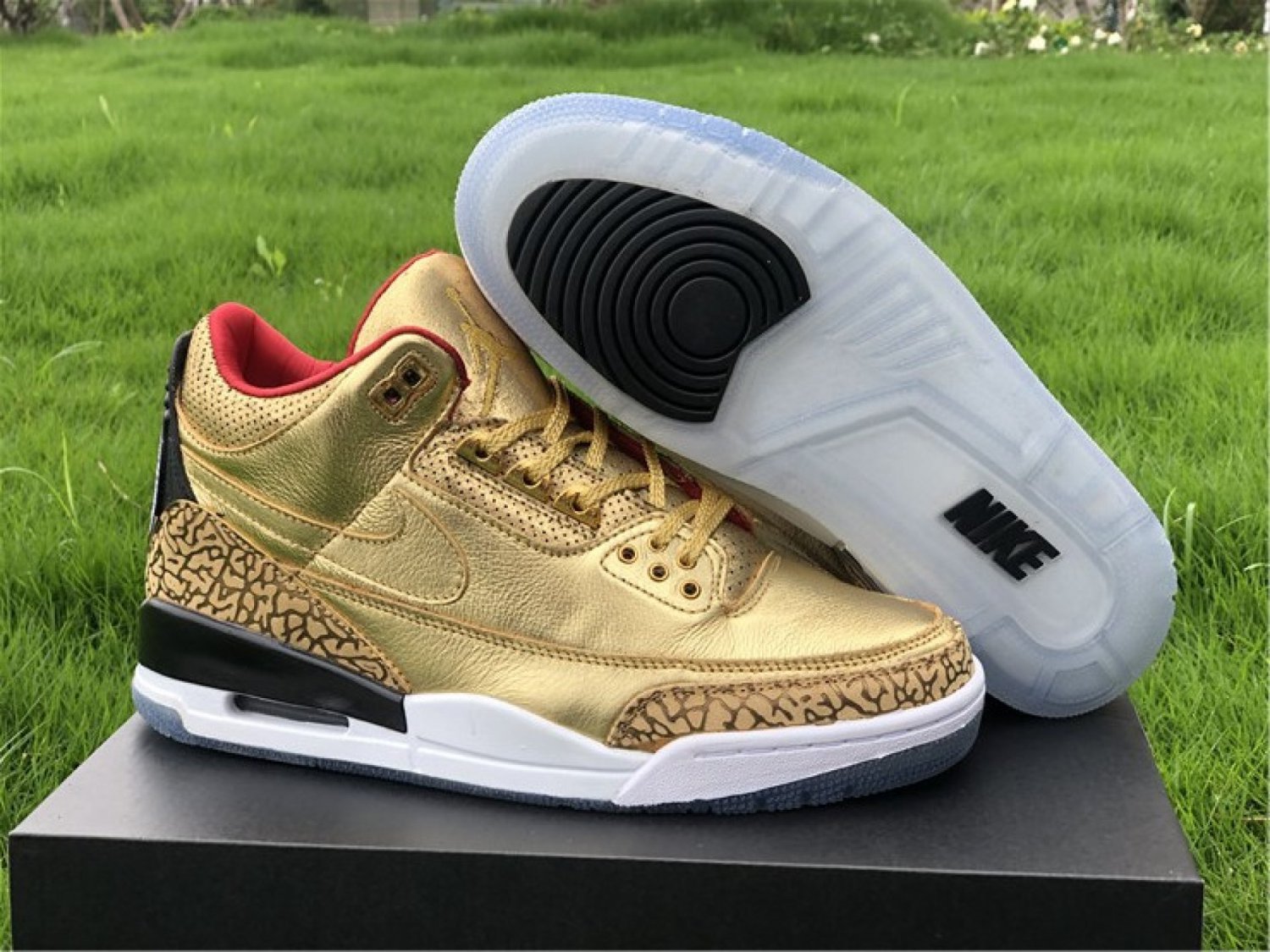 Gold Oscars Air Jordan 3 JTH Spike Lee