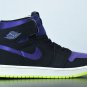 Jordan 1 High Zoom Air CMFT Black Court Purple Lemon Venom