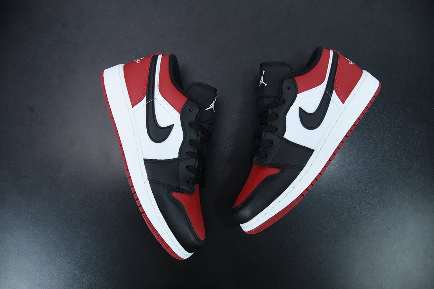 Jordan 1 Low &acirc;��Bred Toe&acirc;��