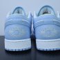 Jordan 1 Low Aluminum WhiteBlue