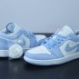 Jordan 1 Low Aluminum WhiteBlue