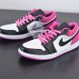 Jordan 1 Low Black Active Fuchsia