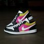 Jordan 1 Low Black Active Fuchsia Cyber