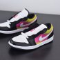 Jordan 1 Low Black Active Fuchsia Cyber