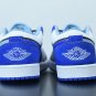 Jordan 1 Low Black Blue White