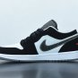 Jordan 1 Low Black White Wolf Grey Infrared 23