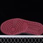 Jordan 1 Low Bordeaux White Grey